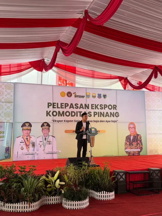 Pelepasan Ekspor Komoditas Pinang — Jambi