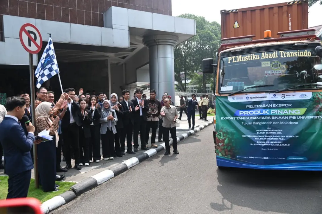 Pelepasan ekspor pinang tujuan Bangladesh & Maladewa